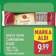 ALDI Krążki czekoladowe Wintertraum oferta
