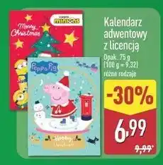 ALDI Kalendarz adwentowy minionki oferta
