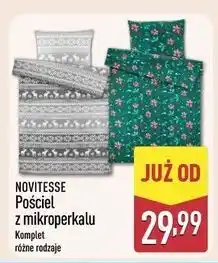 ALDI Komplet pościeli z mikroperkalu 160 x 200 cm + 2 70 80 Novitesse oferta