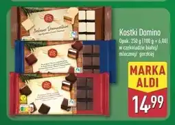 ALDI Czekoladki domino w czekoladzie białej Wintertraum oferta