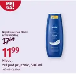 Rossmann Żel pod prysznic Nivea oferta