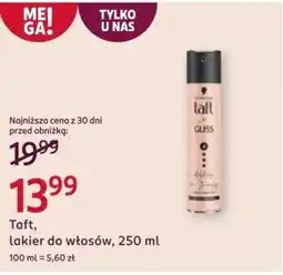 Rossmann Lakier do włosów Taft oferta