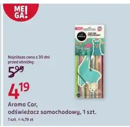 Rossmann Odświeżacz samochodowy Aroma oferta