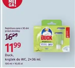 Rossmann Krążki do wc Duck oferta