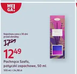 Rossmann Patyczki zapachowe Pachnąca Szafa oferta