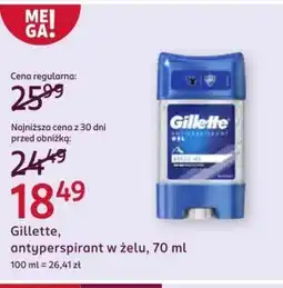Rossmann Antyperspirant Gillette oferta