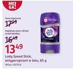 Rossmann Antyperspirant Lady Speed Stick oferta