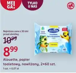 Rossmann Papier nawilżany Alouette oferta