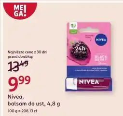 Rossmann Balsam do ust Nivea oferta