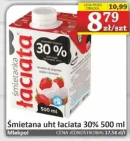 Marmax Śmietana uht łaciata 30% Mlekpol oferta