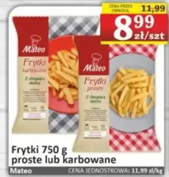 Marmax Frytki proste lub karbowane Mateo oferta