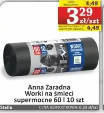 Marmax Anna Zaradna Worki na śmieci supermocne 60 l oferta