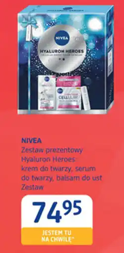 dm drogerie markt Nivea zestaw prezentowy hyaluron heroes oferta