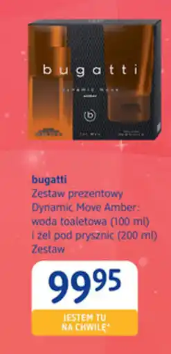 dm drogerie markt Bugatti zestaw prezentowy dynamic move amber oferta