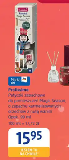 dm drogerie markt Profissimo patyczki zapachowe do pomieszczeń magic season oferta
