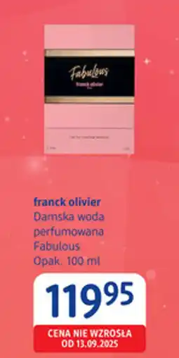 dm drogerie markt franck olivier Damska woda perfumowana Fabulous oferta