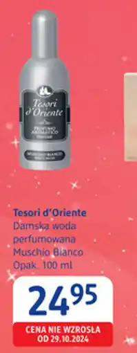 dm drogerie markt Tesori d'Oriente Damska woda perfumowana Muschio Bianco oferta