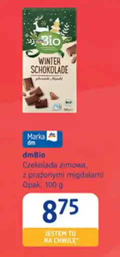 dm drogerie markt dmBio Czekolada zimowa, z prażonymi migdałami oferta