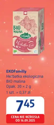 dm drogerie markt EKOFamilly Herbatka ekologiczna BIO malina oferta