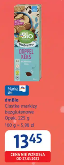 DmBio Ciastka markizy bezglutenowe