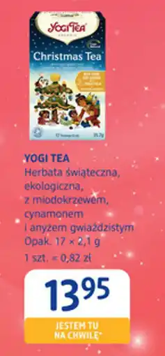 dm drogerie markt Yogi tea herbata świąteczna, ekologiczna, 'z miodokrzewem, cynamonem i anyżem gwiaździstym oferta