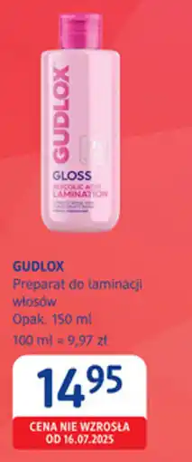 dm drogerie markt Gudlox preparat do laminacji włosów oferta