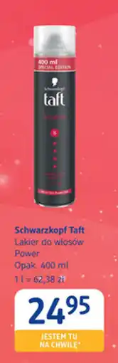 dm drogerie markt Schwarzkopf Taft Lakier do włosów Power oferta