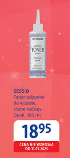 dm drogerie markt Sessio toner-odżywka do włosów oferta