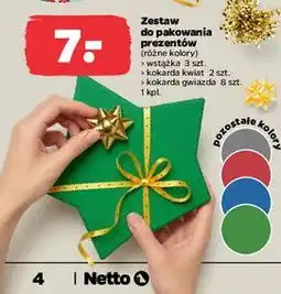 Netto Zestaw do pakowania prezentów oferta