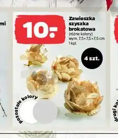 Netto Zawieszka szyszka brokatowa oferta