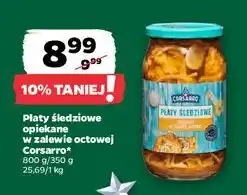 Netto Płaty śledziowe smażone w zalewie octowej Corsarro oferta