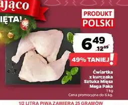 Netto Ćwiartka tylna z kurczaka Sztuka Mięsa Netto oferta