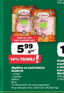 Netto Szynka ze świniobicia Szubryt oferta
