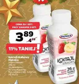 Netto Koktajl odżywczy truskawka banan Piątnica oferta