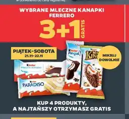 Netto Baton Kinder Maxi King oferta