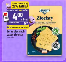 Polomarket Ser w plastrach Lazur Złocisty 100 g oferta