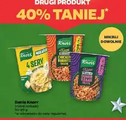 Netto Chicken burrito taste Knorr Fusion Noodles oferta