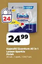 Netto Tabletki do zmywarki lemon Finish Quantum oferta