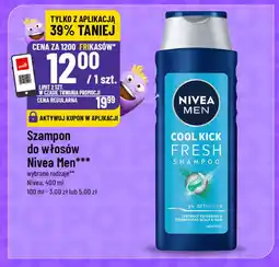 Polomarket Szampon do włosów Nivea Men Cool Kick Fresh oferta