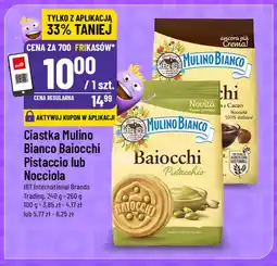 Polomarket Ciastka Mulino Bianco Baiocchi Pistacchio lub Nocciola oferta