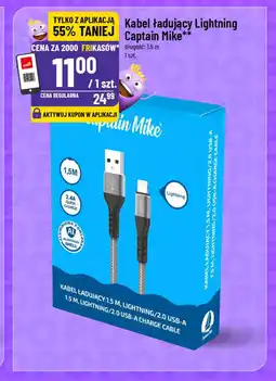Polomarket Kabel ładujący Lightning Captain Mike oferta