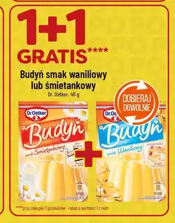 Polomarket Budyń smak waniliowy lub śmietankowy Dr. Oetker oferta