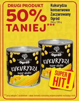 Polomarket Kukurydza konserwowa Zaczarowany Ogród (340g / 285g) oferta