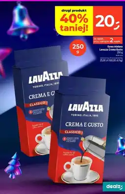 Dealz Kawa mielona Lavazza Crema e Gusto Classico oferta