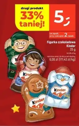 Dealz Figurka czekoladowa Kinder 35g oferta