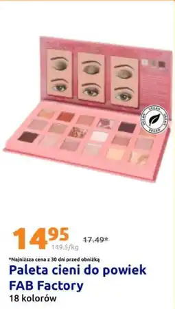 Action Paleta cieni do powiek FAB Factory oferta