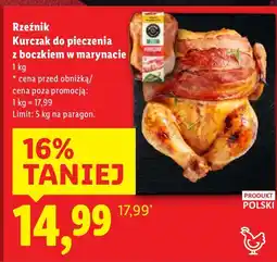 Lidl Kurczak do pieczenia z boczkiem w marynacie Rzeźnik oferta