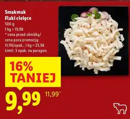 Lidl Flaki cielęce Smakmak oferta