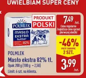 Masło ekstra 82% tłuszczu POLMLEK