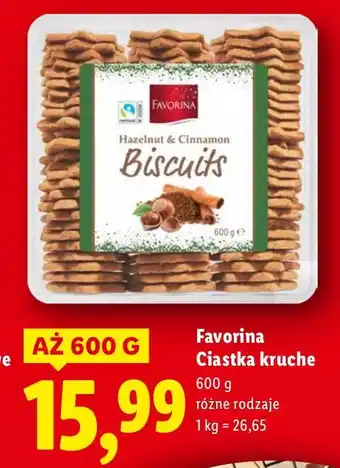 Ciastka kruche Favorina